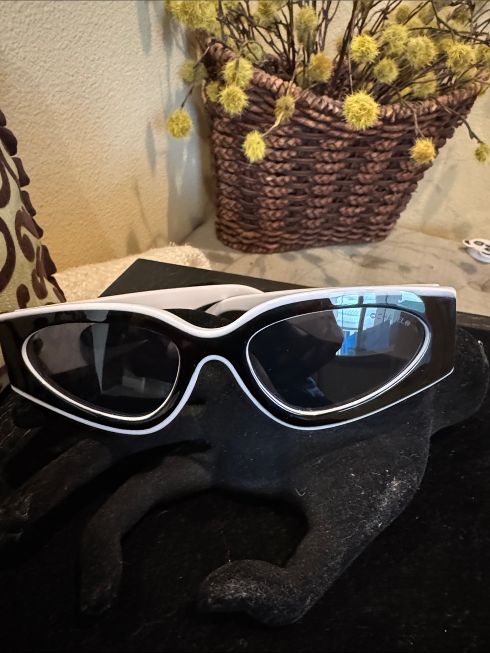 CC Black & White Sunglasses